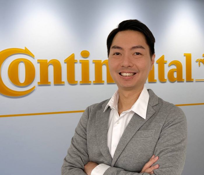 Continental-Produktmanager Teck Seng Chew fokussiert sich auf Reifen für den effizienten Hafenbetrieb. (Foto: Continental AG)