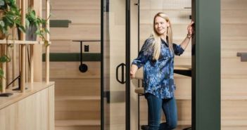 Office-Pods revolutionieren die Arbeitsumgebung im Büro (Foto: Framery Oy)