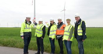 Windpark in Jüchen liefert klimaneutralen Strom für 26.000 (Foto: RWE.)