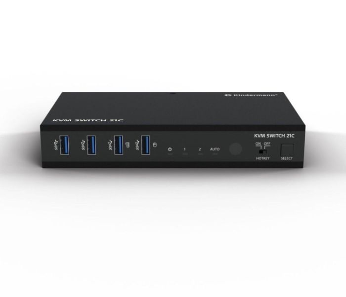 Kindermann KVM Switch 21C (Foto: Kindermann GmbH)